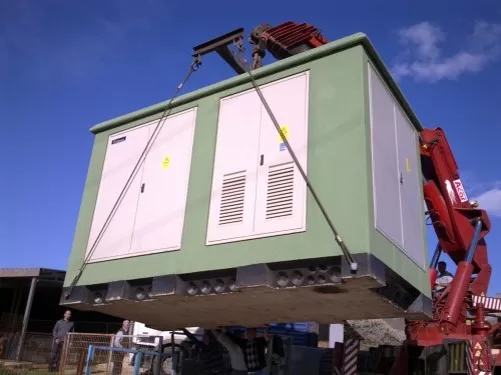 Monoblok Beton Trafo Köşkü & Modüler Hücre Üretimi ve Sahaya İndirilmesi